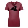 Next Level Apparel 1540 - Ladies' Ideal V-Neck Thumbnail