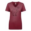 Next Level Apparel 1540 - Ladies' Ideal V-Neck Thumbnail