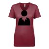 Next Level Apparel 1540 - Ladies' Ideal V-Neck Thumbnail