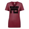 Next Level Apparel 1540 - Ladies' Ideal V-Neck Thumbnail