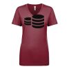 Next Level Apparel 1540 - Ladies' Ideal V-Neck Thumbnail