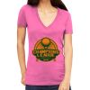 Tultex 214 - Ladies' Slim Fit Fine Jersey V-Neck Thumbnail