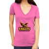 Tultex 214 - Ladies' Slim Fit Fine Jersey V-Neck Thumbnail