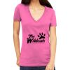 Tultex 214 - Ladies' Slim Fit Fine Jersey V-Neck Thumbnail