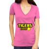 Tultex 214 - Ladies' Slim Fit Fine Jersey V-Neck Thumbnail