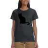 Gildan 100% Cotton Ladies T-Shirt Thumbnail