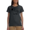 Gildan 100% Cotton Ladies T-Shirt Thumbnail